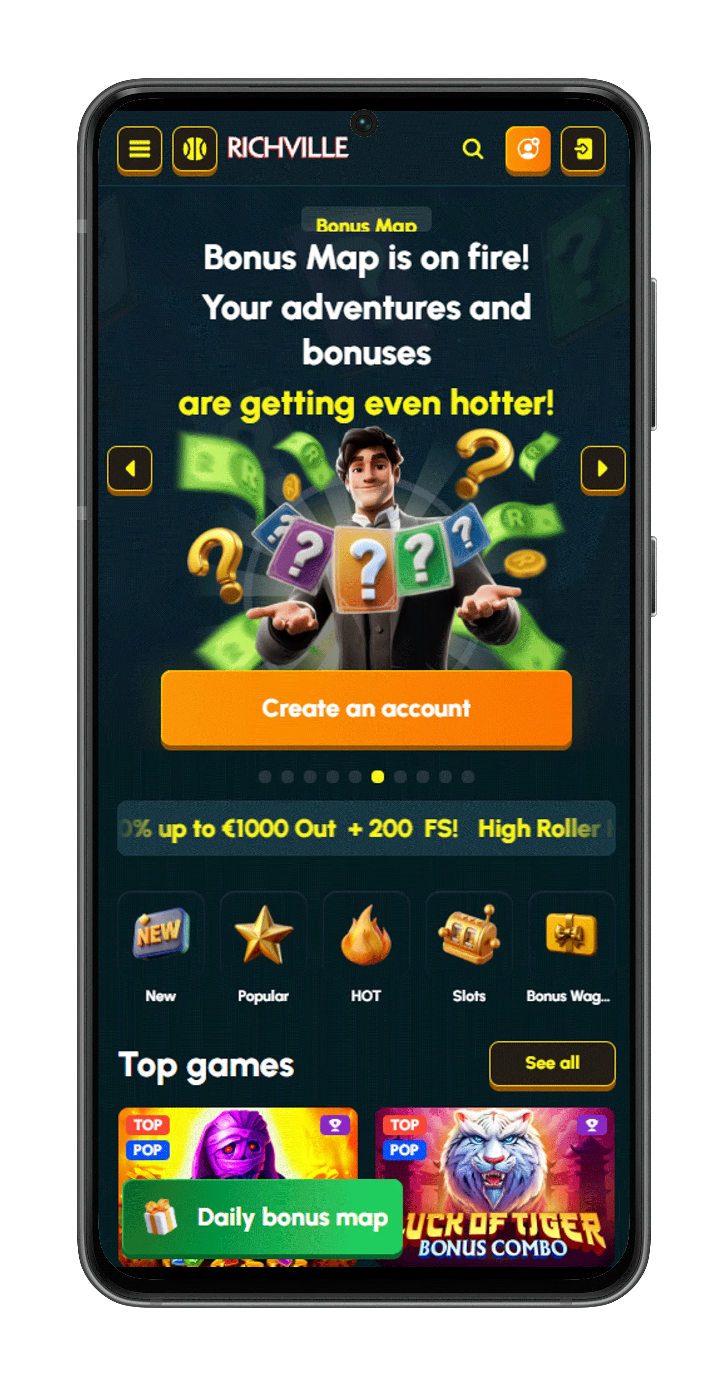 app mobile richville casino